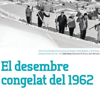 Presentació del núm. 4 de la revista "Vallesos". Monogràfic dedicat a la gran nevada de 1962.