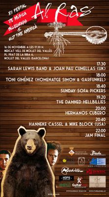 12a. edició del Festival Al Ras de música bluegrass i old time americà.