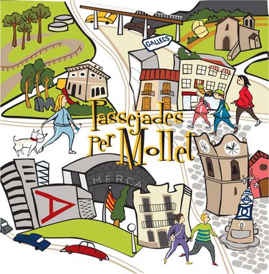 Passejades per Mollet. Itinerari: Circuit La Llera - Montmeló.