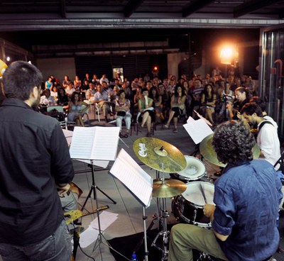 Festa Major 2014: Concert a la terrassa del Museu, a càrrec de "JazzT'ablao" (jazz en clau flamenca).