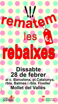 Fira de rebaixes: Rematem les rebaixes.
