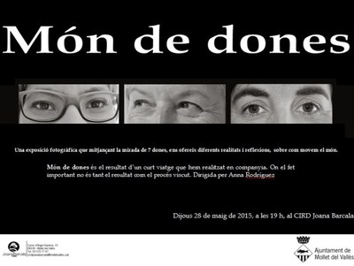 Inauguració exposició fotogràfica Món de Dones .