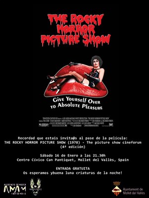 Sant Vicenç 2016: The Picture Show Cineforum: "The Rocky Horror Picture Show" (1978).
