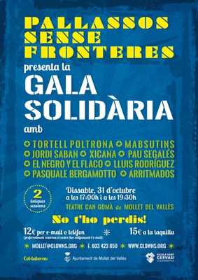 Espectacle benèfic en favor dels refugiats sirians.