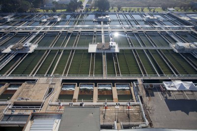 "L'aigua que bevem", visita guiada a l'Estació de Tractament d'Aigua Potable (ETAP) de Cardedeu.