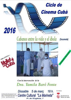 Cicle de Cinema Cubà: "Cubanos, entre la vida y el ébola".