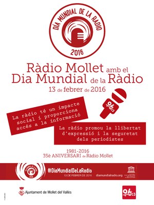Dia Mundial de la Radio.