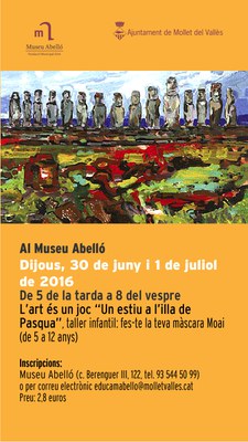 L'art és un joc al Museu Abelló: "Un estiu a l'Illa de Pasqua".