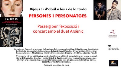 Presentació del catàleg de l'exposició temporal "L'altre jo. De la màscara al selfie" .