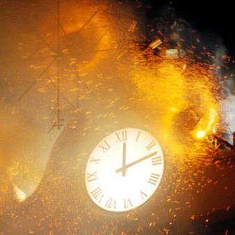 Festa Major 2016: Encesa del campanar.