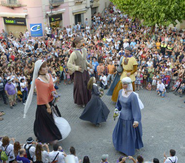 Festa Major 2016: Ball de Gegants.