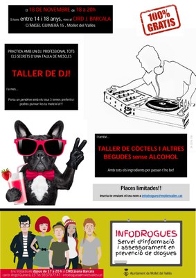 Taller de DJ: Practica amb un DJ professional tots els secrets d'una taula de mescles.