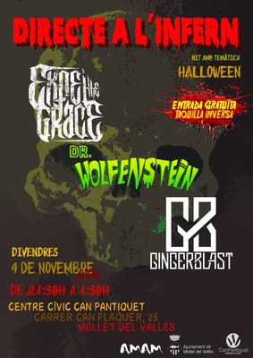 Directe a l'infern: Nit amb temàtica Halloween.