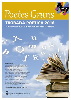 Trobada poètica: Poetes Grans 2016.
