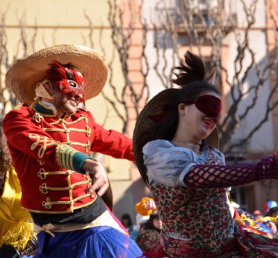 Carnaval 2017: Arribada del Carnestoltes i ball del barraló.