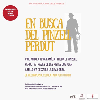 Dia Internacional dels Museus. Gimcana familiar: "En busca del pinzell perdut".