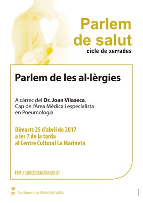 Parlem de Salut:"Parlem de les al·lèrgies".