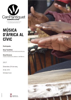 Música d'Àfrica al Cívic.