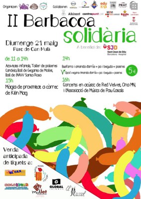 2a Barbacoa solidaria a favor de la investigació del càncer infantil per Sant Joan de Déu.