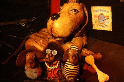 11a Mostra Internacional de Titelles de Mollet del Vallès: "Canelo Show". Cia. Rambling Puppets.