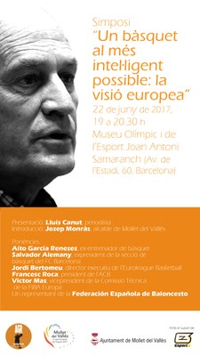 Simposi "Un bàsquet al més intel·ligent possible: la visió europea".
