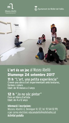 L'art és un joc al Museu Abelló: "Jo no sóc un pintor".
