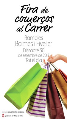 Fira de Comerços al carrer.