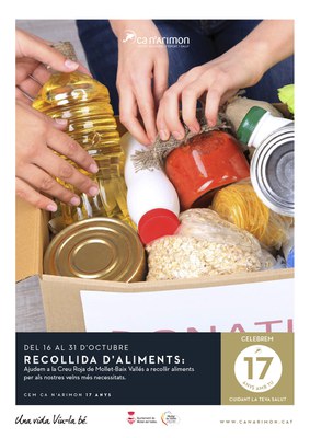 17è aniversari de Ca n'Arimon: Recollida d'aliments.