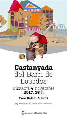 Castanyada del Barri de Lourdes.