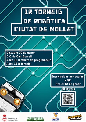 1r Torneig de Robòtica Ciutat de Mollet.