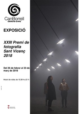 Exposició: XXIII Premi de fotografia Sant Vicenç 2018.