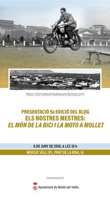Presentació 5a edició del bloc "Els nostres mestres".