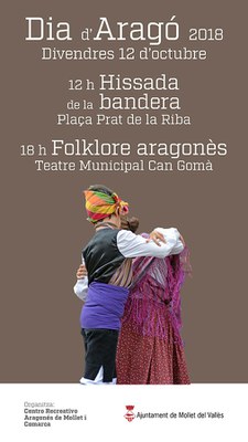 Hissada de la bandera d’Aragó.