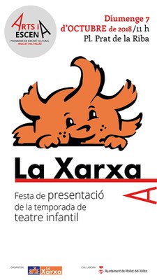 Festa de presentació de la temporada de teatre infantil de La Xarxa.