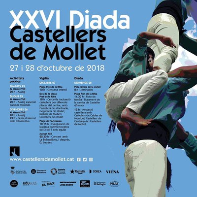 Actuació XXVI Diada Castellers de Mollet.
