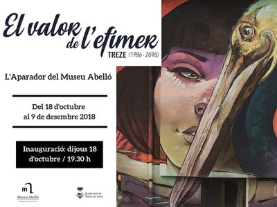  Inauguració de l’exposició retrospectiva “El valor de l’efímer” que repassa la trajectòria del jove grafiter sabadellenc Treze .