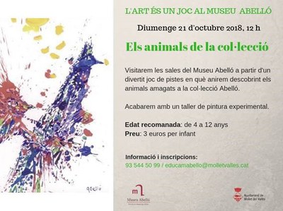 L’Art és un joc al Museu Abelló: Els animals de la col·lecció.