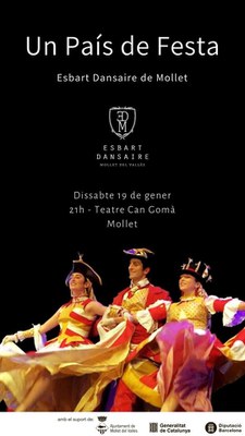 Espectacle de Dansa a càrrec de l'Esbart Dansaire de Mollet.