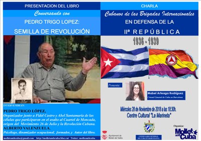 Presentació del llibre "Semillas de Revolución".