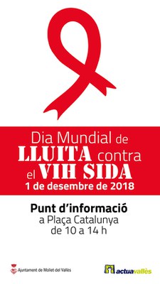 Dia Mundial de la Sida: Punt d’informació.