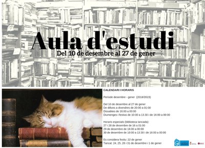 Aula d'estudi.