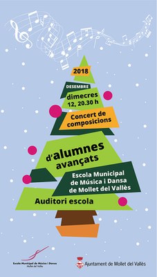 Concert de composicions dels alumnes avançats de l'Escola Municipal de Música.