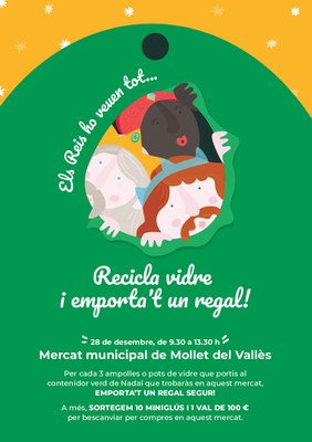 Campanya Ecovidrio "Recicla vidre i emporta’t un regal!".