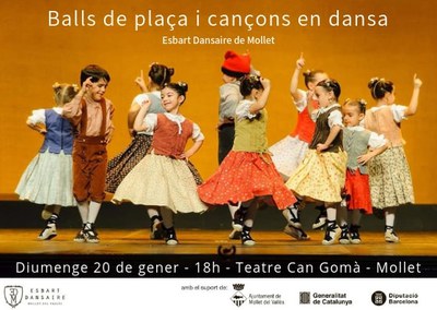 Festa Major de Sant Vicenç 2019:  Actuació de l'Esbart Dansaire de Mollet.