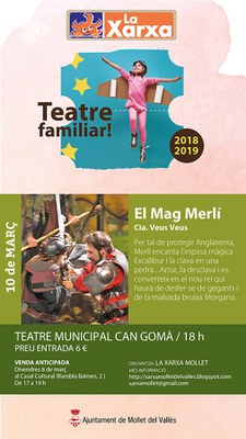 Teatre infantil: "El mag Merlí" de la Cia. Veus Veus.