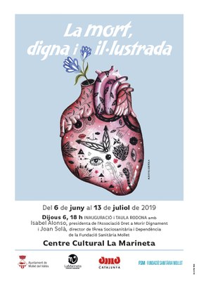 Inauguració exposició: "La mort, digna i il·lustrada". Dret a Morir Dignament Catalunya.