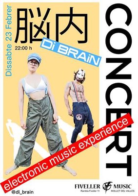Concerts a la Fiveller: Electronic Music Experience amb Di BRAiN .
