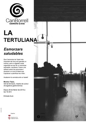 La Tertuliana: "Esmorzars saludables".