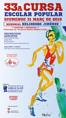 33a Cursa Escolar Popular - Memorial Heliodoro Jiménez.