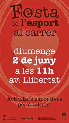 Festa de l'Esport al Carrer.